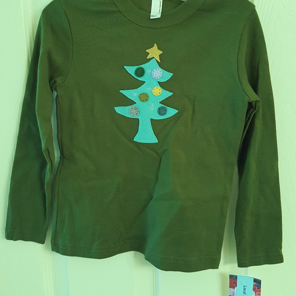 American Apparel XMAS TREE Toddler Tee Shirt Custom Made NWT Designer Kids Wear - Picture 5 of 8